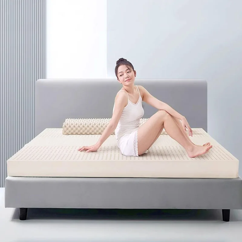 Soft Queen Double Mattresses Folding Extension King Size Thailand Mattresses Twin Natural Latex Colchones De Cama Home Furniture