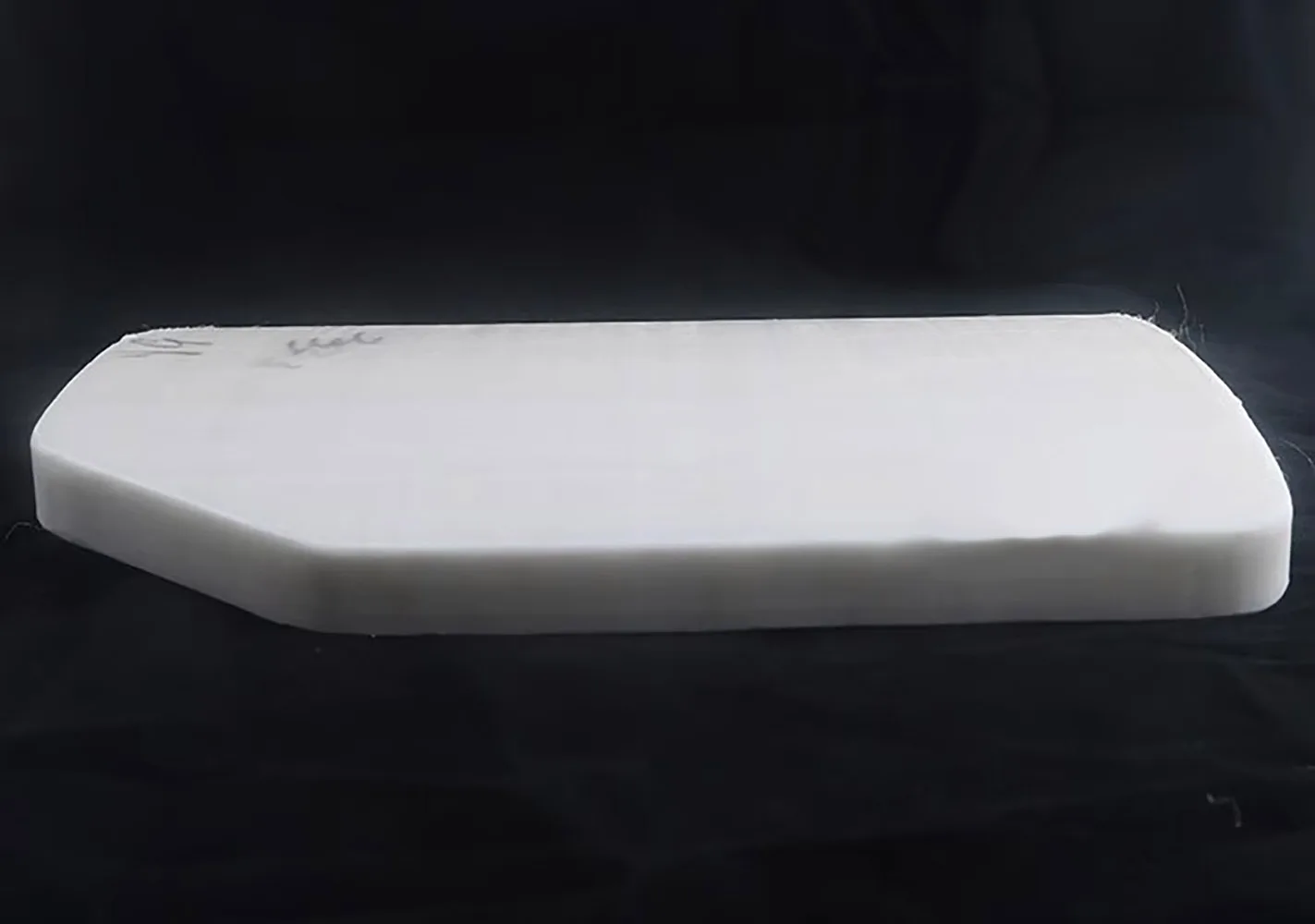 NIJ IIIA 경량 안티 AK47 MSC 방탄 패널, 방탄 플레이트, NIJ III 독립형 순수 PE, 10mm 두께, 10x12 인치, 7.62mm