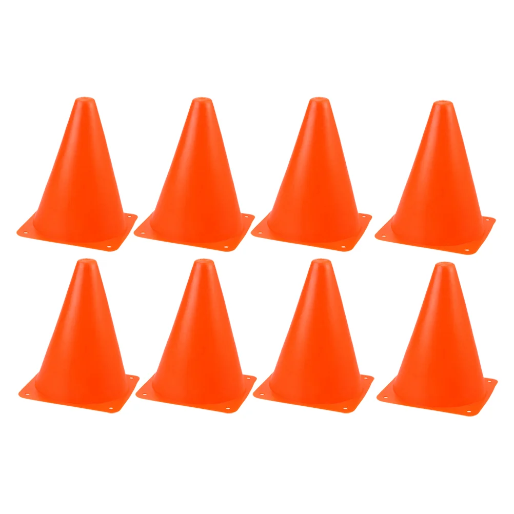 

8 Pcs Football Obstacle Training Skate Cones Athletic for Drills Sports Marker