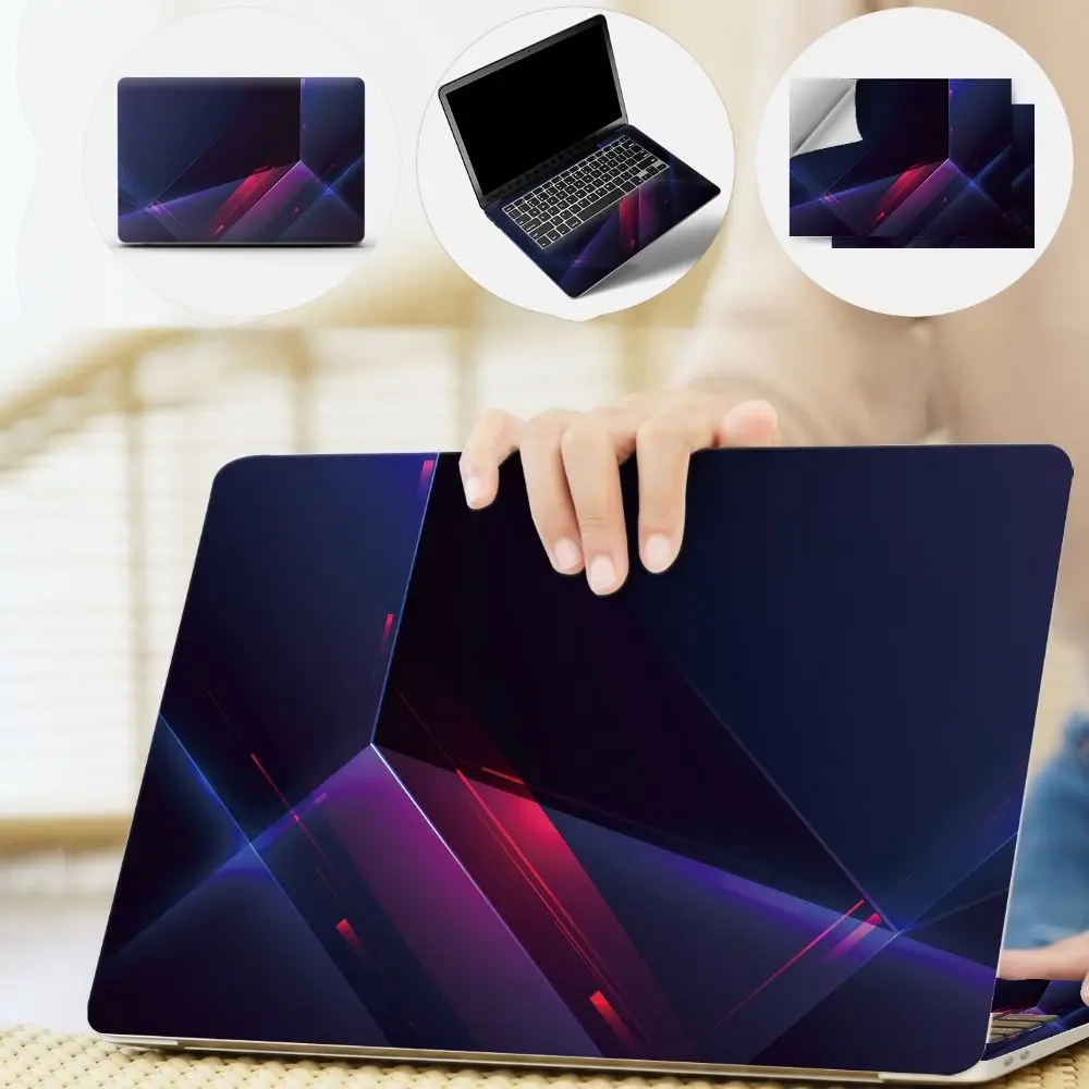 DIY 15인치 노트북 스티커 스킨 A+C 측면 방수 노트북 컴퓨터 커버 스킨 PVC (맥북/HP/델/레노버/에이서용)