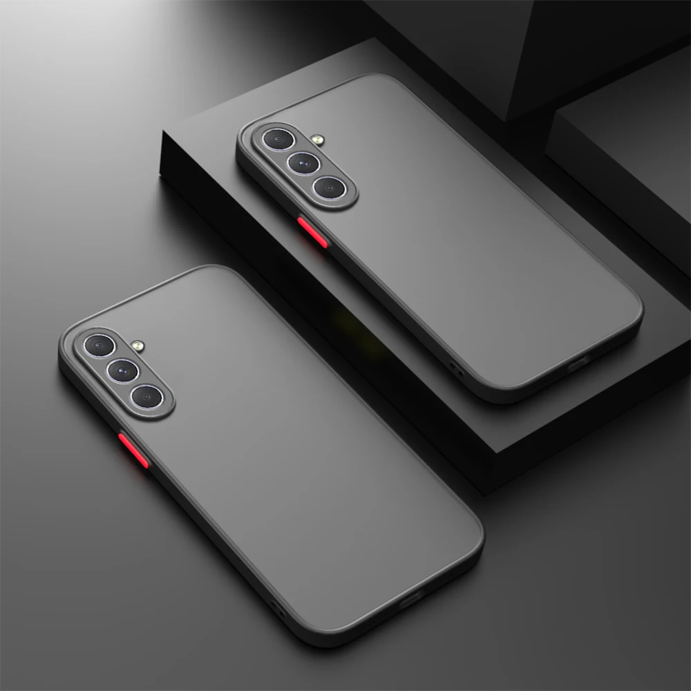 Custodia per telefono opaca Armor per Samung A54 5G Custodia protettiva rigida per paraurti antiurto per custodie Samsung Galaxy A14 A34 A54 - immagine 3