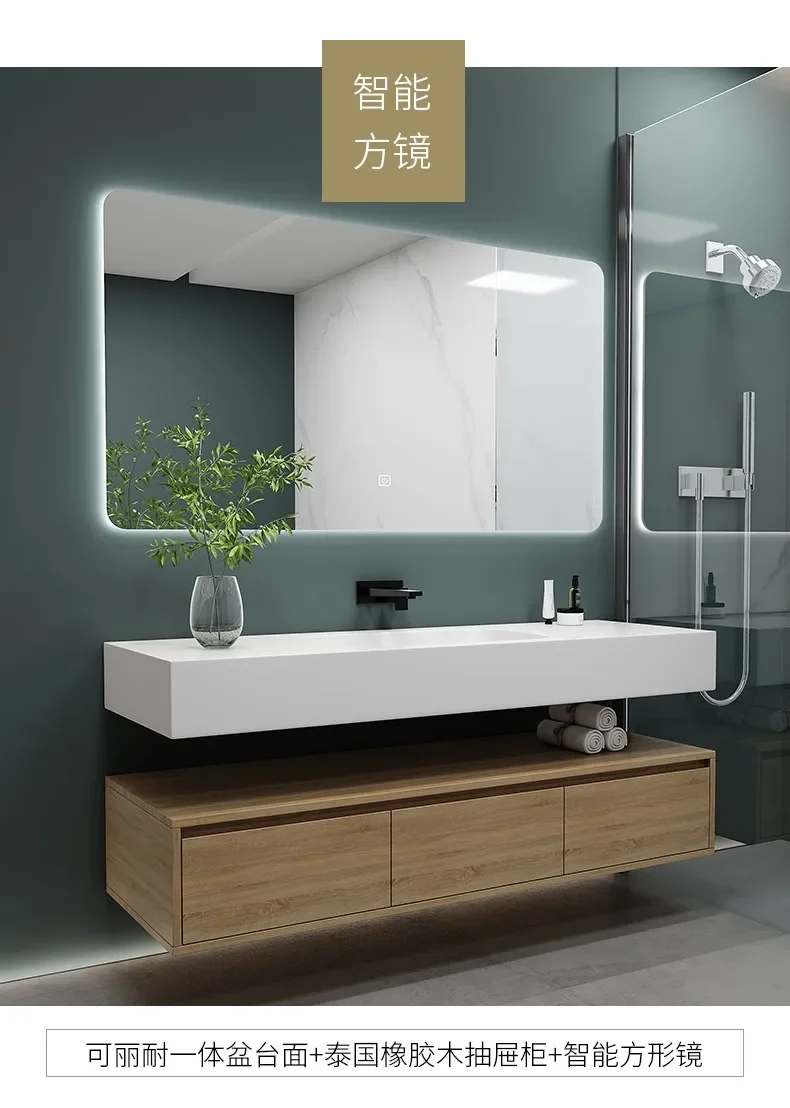 Whole Washbin Table Top Bathroom Cabinet Combination Face Washing Wash Basin Pool Washstand