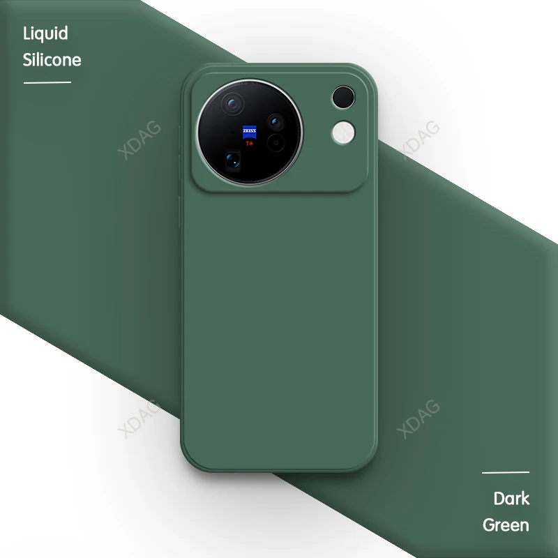 Luxurious Soft Liquid Silicone Phone Case with Enhanced Camera Protection