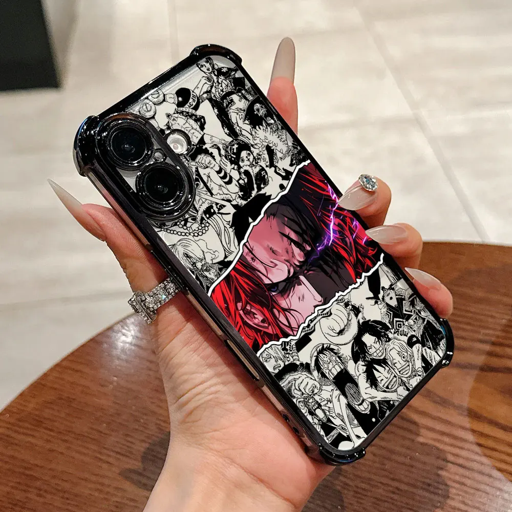 Cool Manga Luffys Plating Anti-Fall Airbag Phone Case