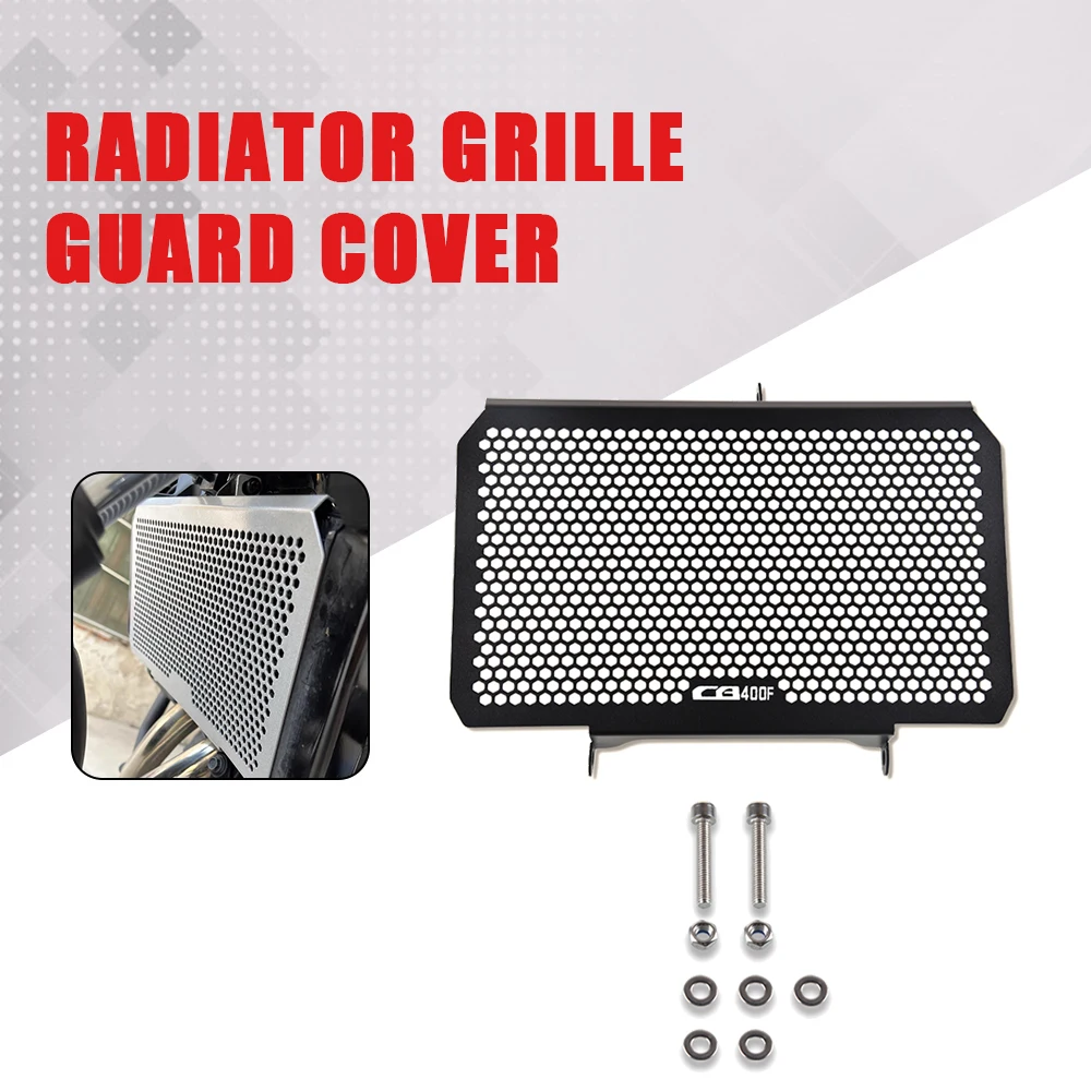 

Motorcycle Accessories CB 500F Radiator Grille Guard Cover FOR HONDA CB500F CB 400 F CB 500X CB500X CBR 500R CBR500R 2013-2021