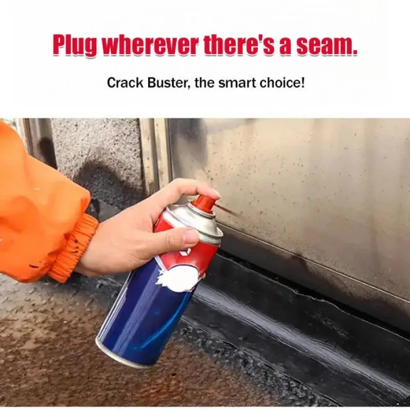 650ML Waterproof Leak Stopping Spray For Leakage And Cracking Weather Resistance Sealant Spray