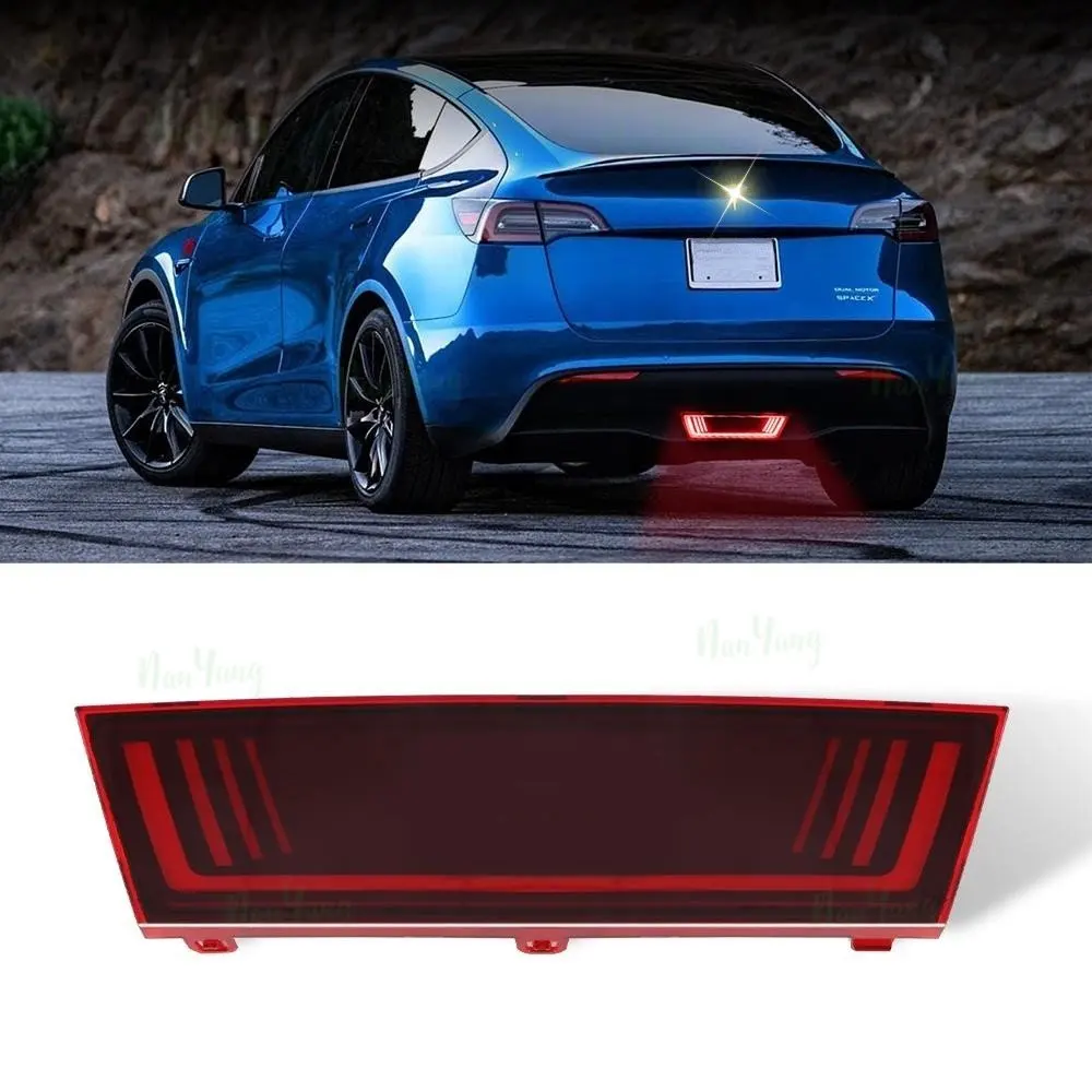 

Tesla Model Y Zebra-stripe Pilot светильник для модели Tesla Y светодиодный задние стоп-сигналы, желтый сигнал поворота, задний фонарь