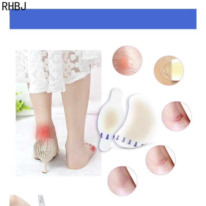 Professional Foot Care Tool Invisible Gel Relief Pain Blister Patch High Heel Grinding Repair Soft Bunions Waterproof 10pcs