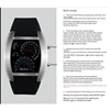 Racing dashboard electronic watch fashion sports aviation LED electronic watch men and women students personalised watch 6