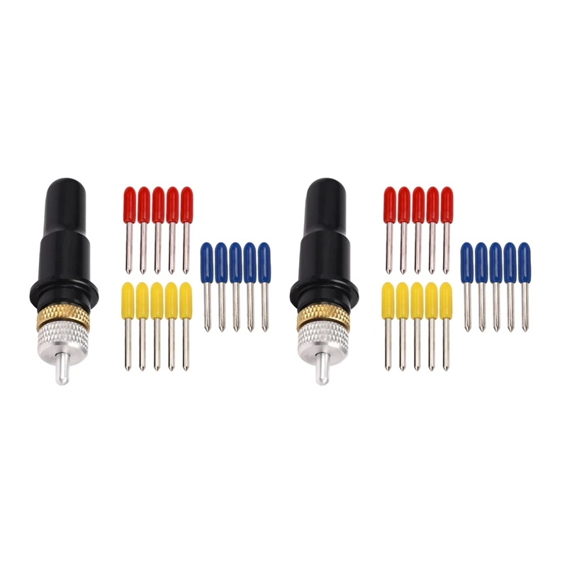 

Держатель режущего лезвия 2 шт. + 15 шт. режущих лезвий 30 градусов 45 градусов 60 градусов для Roland