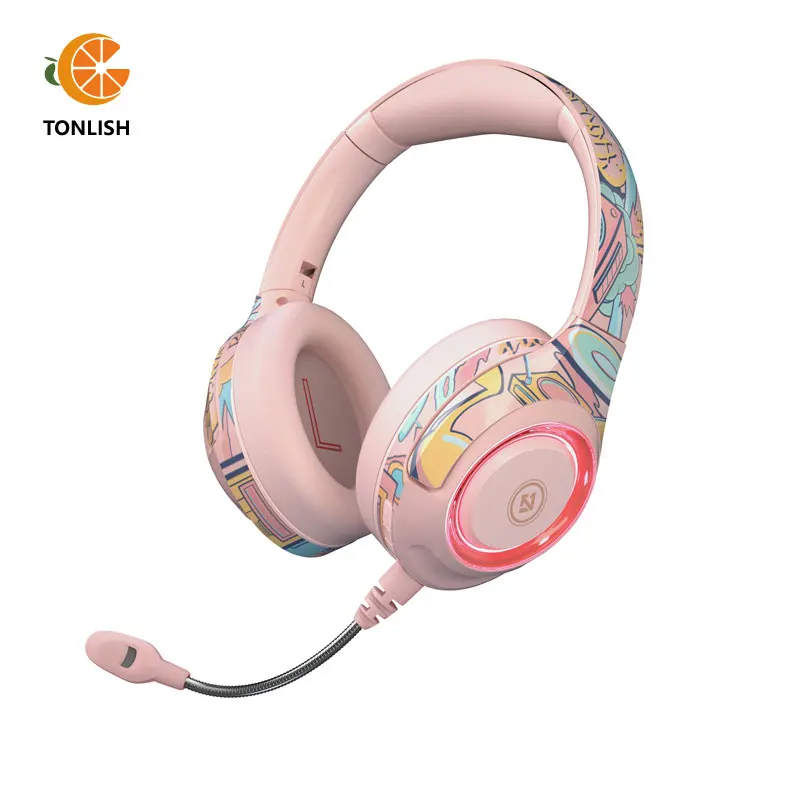 

Беспроводная складная Bluetooth-гарнитура TONLISH с шумоподавлением и микрофоном