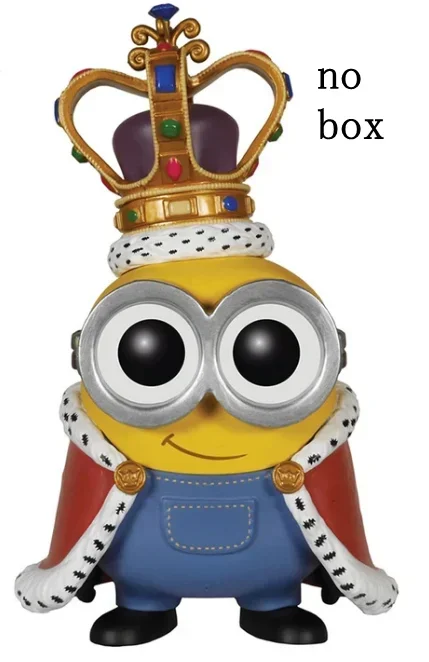 thumbnail image 1 of Figura de acción de juguete FUNKO POP AU NATUREL n.º 167 KING BOB n.º 168 CRO-MINION n.º 169 EYE,MATIE n.º 170 para regalo de niños, 1 of 5