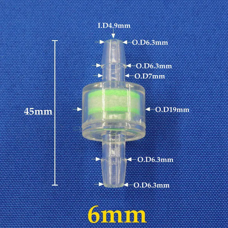 5pcs 4mm~12mm Aquarium Mini Air Hose Water Filter Fish Tank Cleaning Tools Water Purifier Filter Aquatic Pet Products