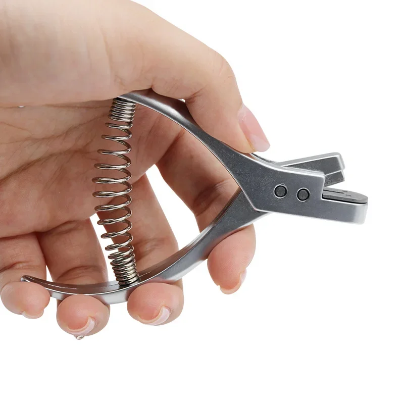 Pinza Per Tacche Da Sarto In Acciaio Inox - Per Cucito, Modelli E Artigianato, Larghezza 2 Mm