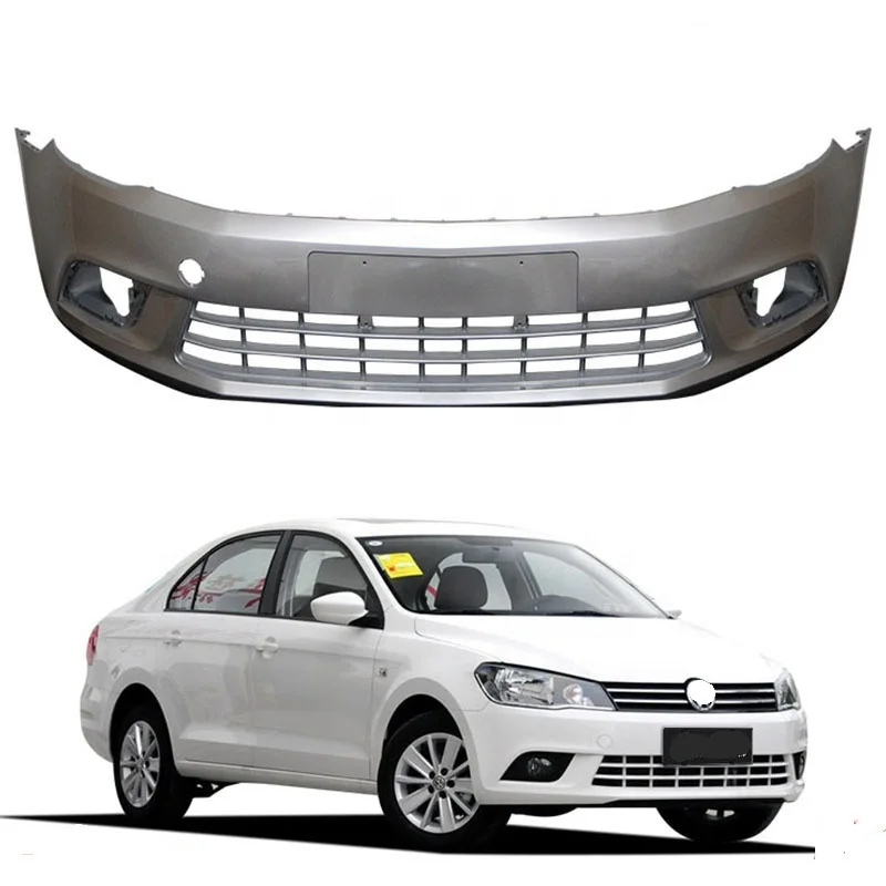 

Hot Sales Auto Parts PP Plastic Replacement Front Bumper Grille Body Kit For Polo Jetta