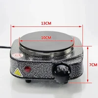 110V 500W Multifunctional Mini Electric Stove Electric Heating Furnace Tea Making Milk Furnace Single Stove Kitchen Appliances 2