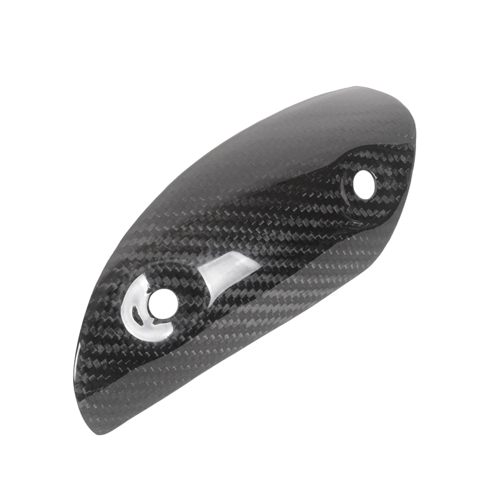 Motorcycle Carbon Fiber Exhaust Cover Heat Shield Collector for DUCATI Diavel 2010 2011 2012 2013 2014 2015