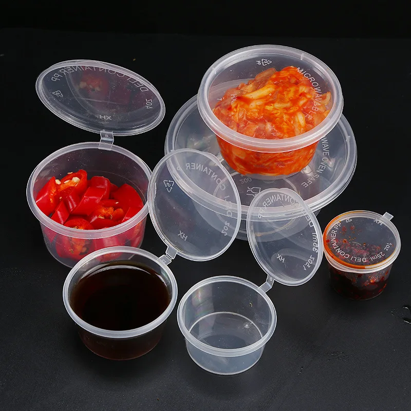 Small Plastic Containers Lids Disposable Disposable Plastic Food