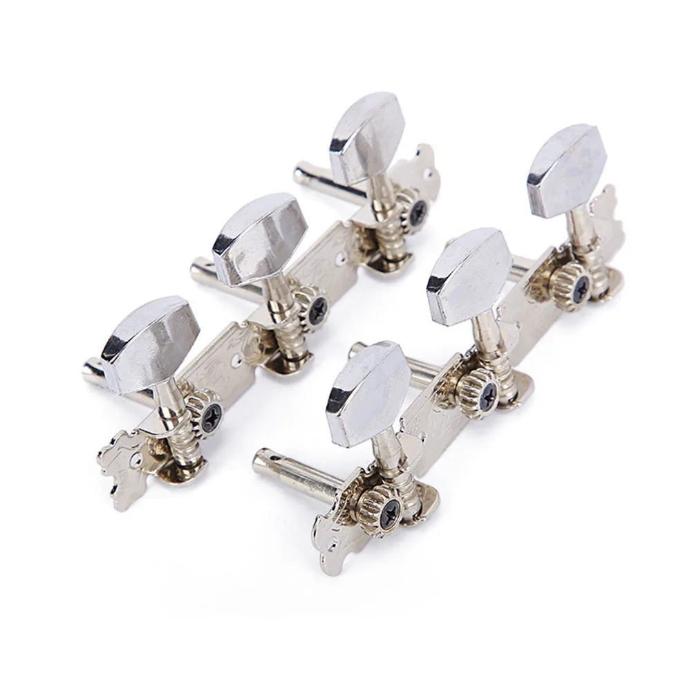 

Tuning Pegs Set Machine Heads Tuners 110g 113g 3L + 3R Accessories Acoustic Chrome Guitar Tuning Pegs Brand New