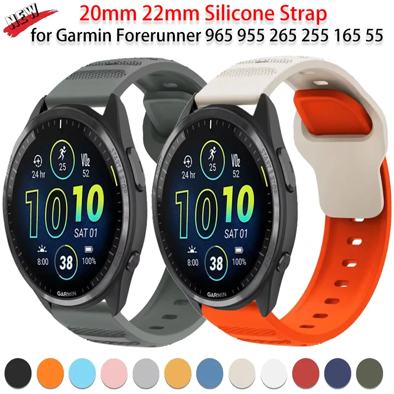 Comfortable & Breathable Silicone Replacement Wristband (20mm/22mm)