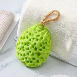 Luxurious Japanese Soft and Absorbent Bathing Sponge Set - Perfect for Relaxation and Makeup Removal (Greeen  1 pcs)