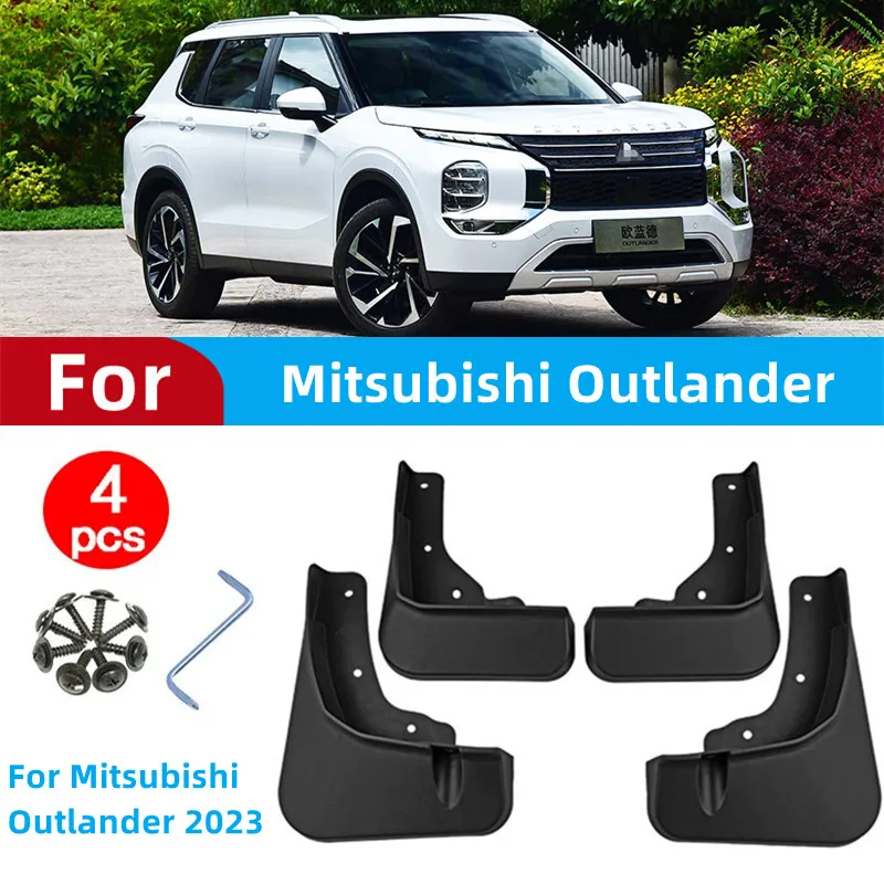 

Mudguards For Mitsubishi Outlander 2022-2023 Mud Flaps Splash Guards Fender MudFlaps Front Rear Car Accessories