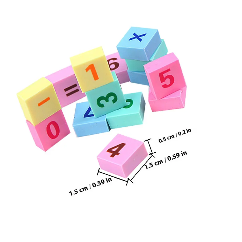 6박스 학용품 대학용 지우개 블록 데스크 펫즈 교실용 귀여운 연필