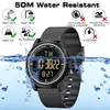 Mens Watch Military Water resistant GOLDENHOUR Sport Watch Army led Digital wrist Stopwatches for male relogio masculino Watches 6