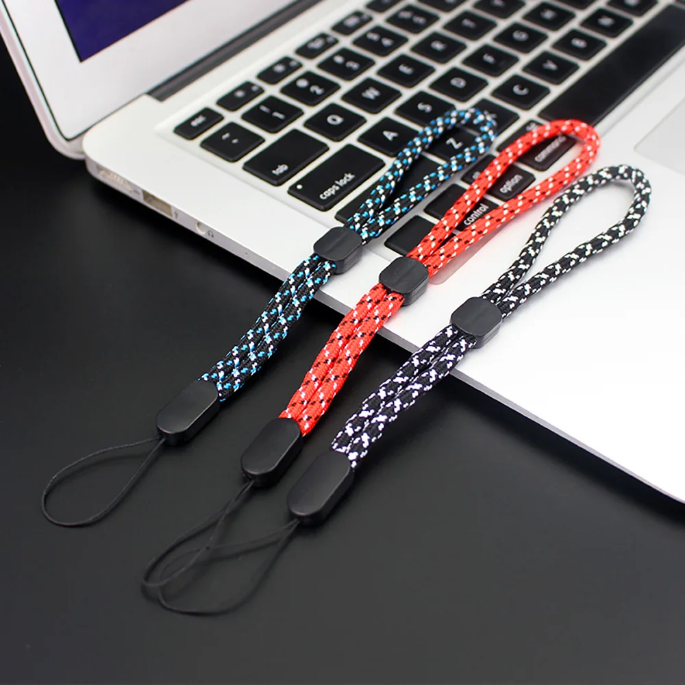 Universal Wrist Lanyard For iPhone Samsung Camera USB Drives Keys ID Card Anti-Lost Adjustable Hand Strap Phone Accessory