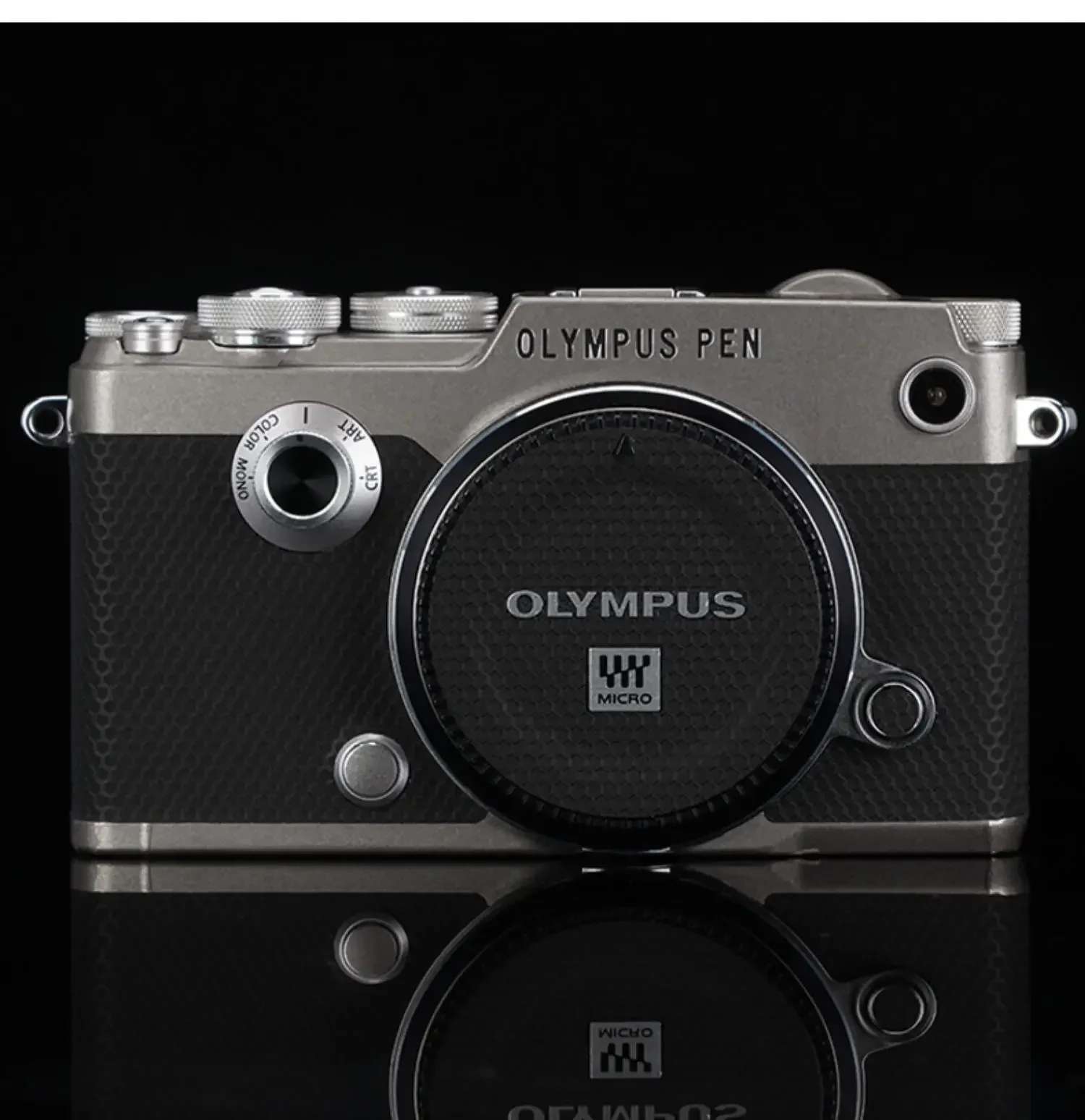 UNTUK Olympus PEN-F Stiker Kamera Anti-Gores Film Pelindung Tubuh