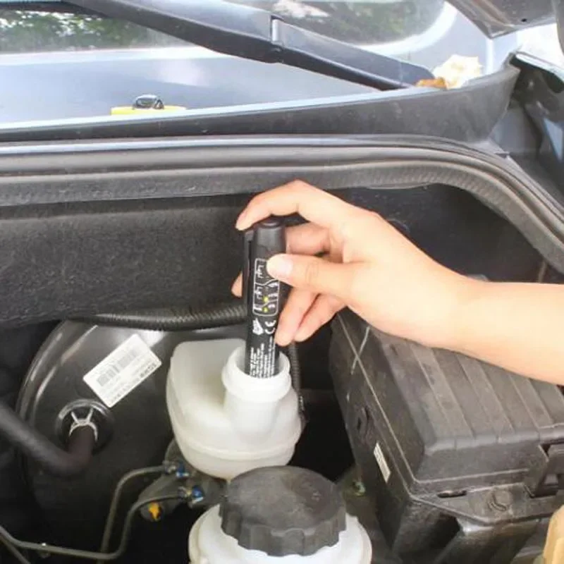 Blue Brake Fluid Tester for DOT3 DOT4 DOT5 Car Testing Pen Mini Indicator Electronic Brake Fluid Liquid Diagnostic Tool