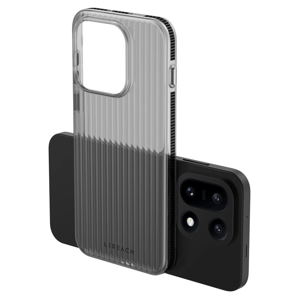 Lereach Corrugated Matte Anti-Slip Slim Phone Case - Fingerprint-Resistant with Multi-Color Options