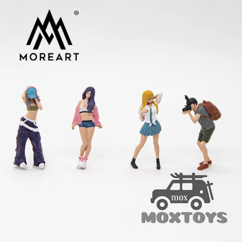 

MoreArt 1:64 набор красивых фигурок для фотосъемки в уличном стиле
