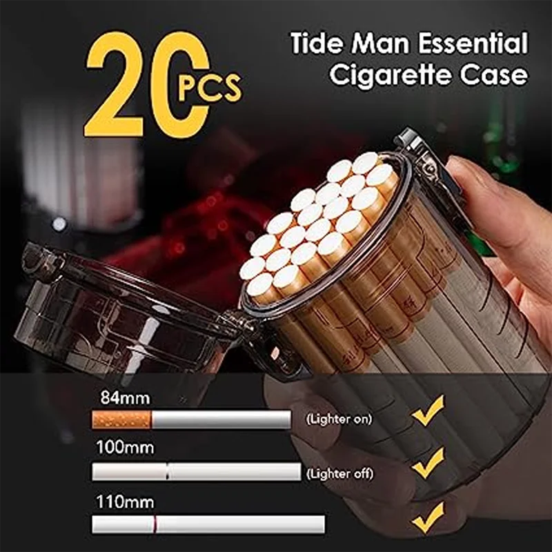 WaterproofCigaretteCaseJointHolderCaseSmellProofWaterproof