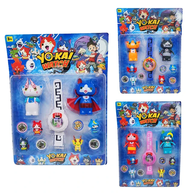 Bandai Genuine Japanese Anime Yokai Watch Dx Peripheral Yo-kai Wrist Watch  Model Collection Emblem Toy - Action Figures - AliExpress