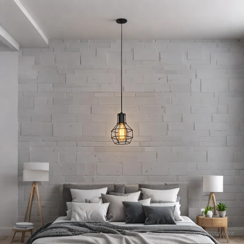 Industrial Retro Iron Art Pendant Light image 4