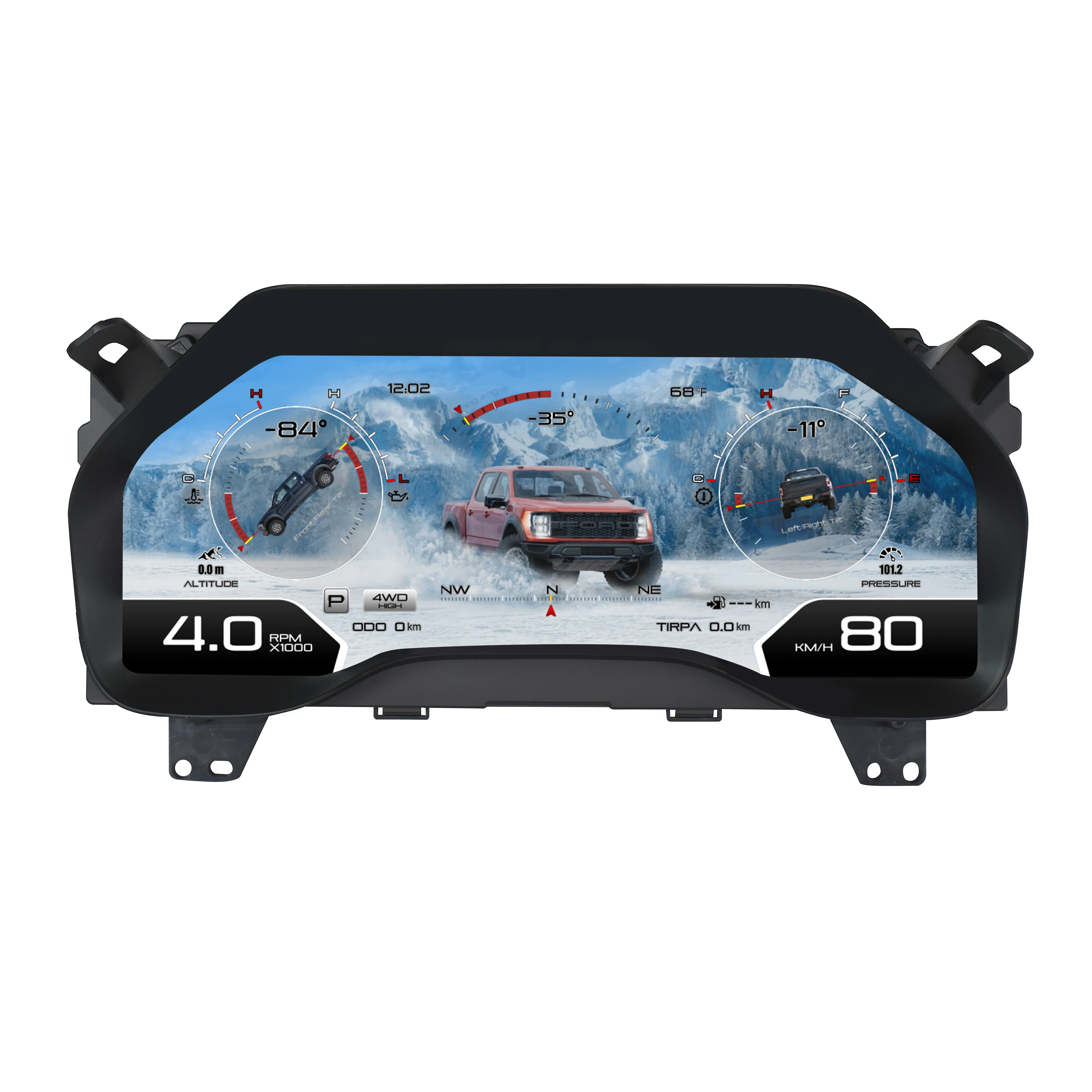 Panel de Instrumentos LCD para FORD F150 2015-2021, Cabina Virtual, Tablero Digital, Velocímetro, Pantalla Linux, Accesorios para Auto 1
