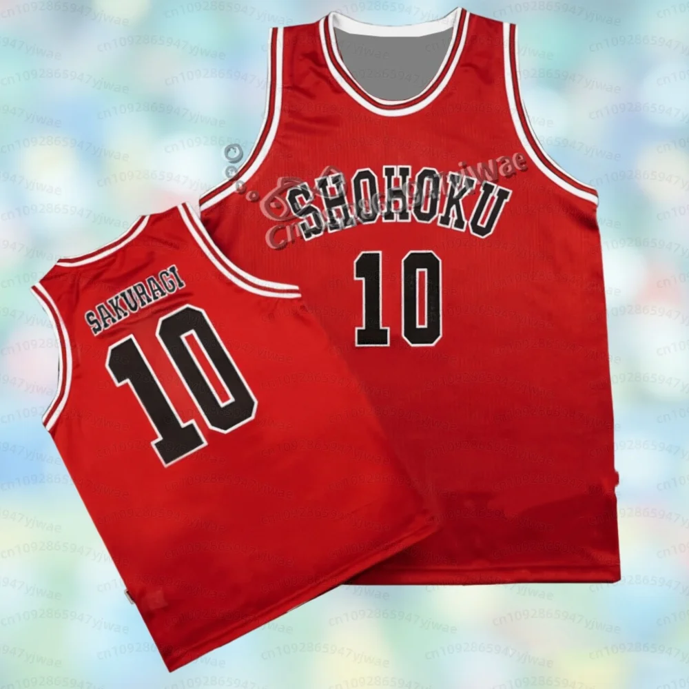 26 heiß begehrte Basketballtrikots, rotes Retro-Anime-Charaktertrikot, atmungsaktives, schnell trocknendes Sportshirt, Kinder- und Erwachsenen-Tanktop