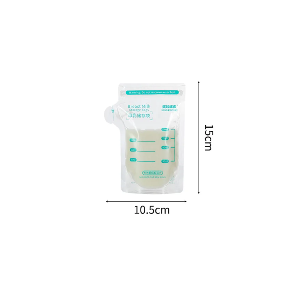 Breast Milk Storage Bags Freezer Bas Mother Maternal Baby Food Storage Bag BPA Free Breastmilk Preserve Container