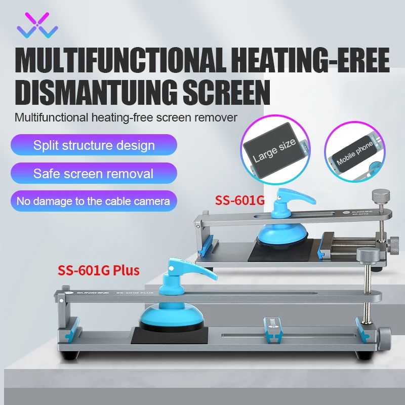 SUNSHINE SS-601G Plus LCD Screen Separator Mobile Phone Free Heating Screen Quick Removal Clamping Fixture Repair Tool