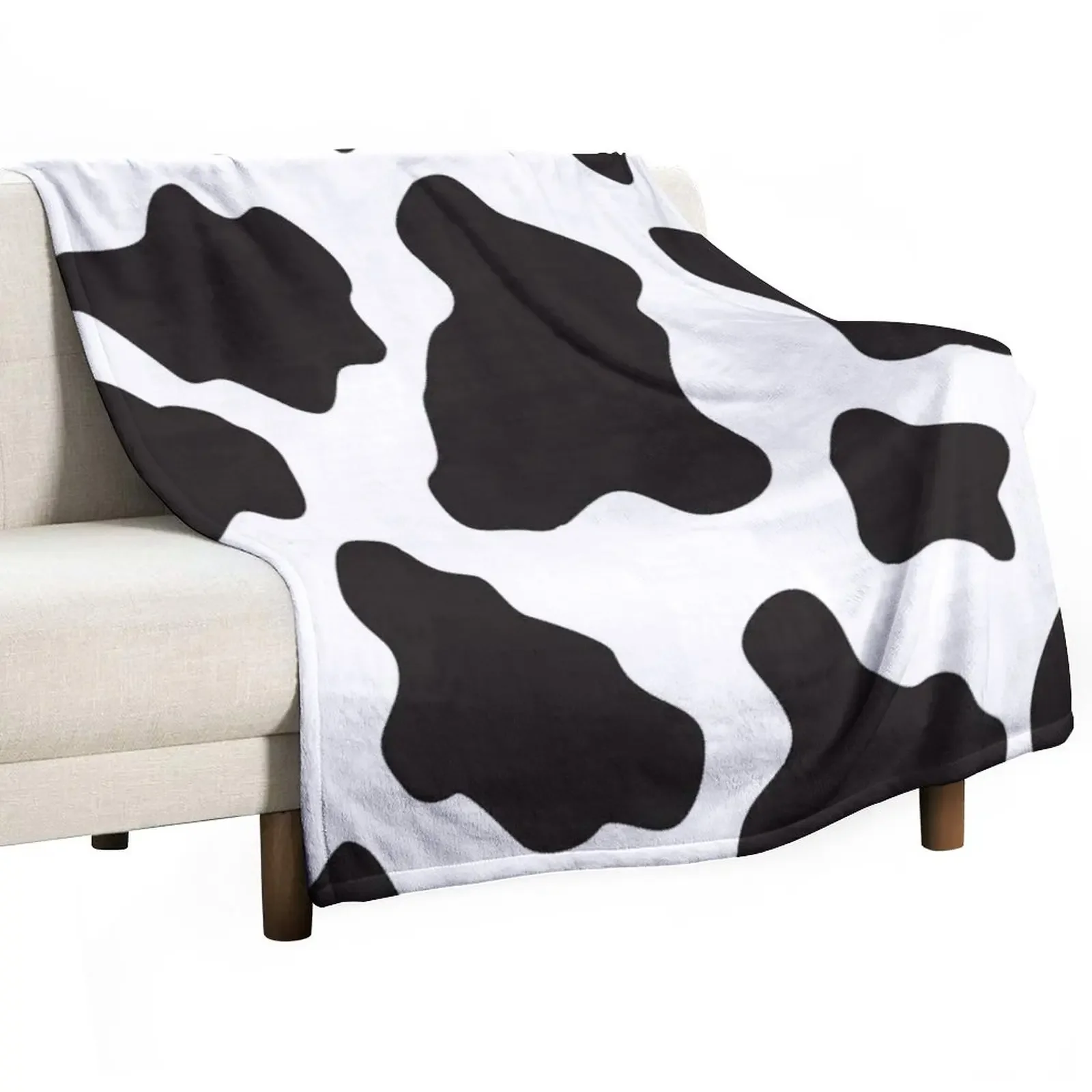 

Cow Animal Print Cowboy And Country Ranch Farm Style Throw Blanket Decorative Throw Shaggy Thins Blankets