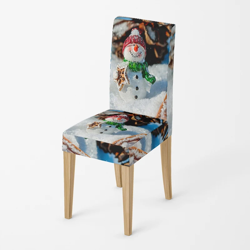 Home chair cover Christmas Chairs for kitchen Covers chair adjustable dining elastic fabricchairs covers cover for wedding