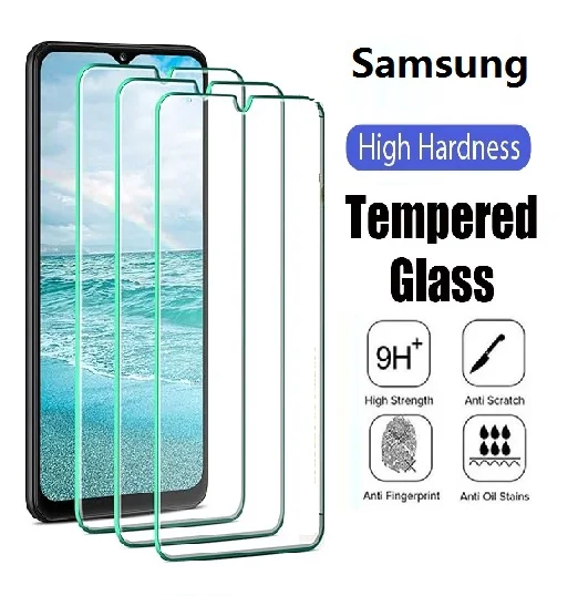 Premium Tempered Glass Screen Protector - 3 Pack