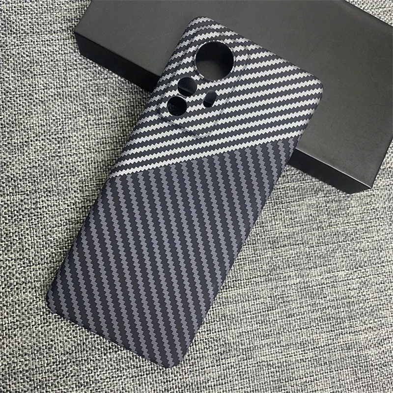 Hard Carbon Fibre Slim Protective Back Cover - Full Cover Shell