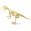 7 Pieces Dinosaur 3D Puzzle Dinosaur Puzzle Skeleton Bone Model Kits To Build For Adults Skeleton Animals DIY Dinosaur Puzzle 3