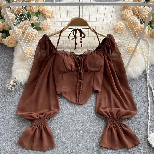 A brown