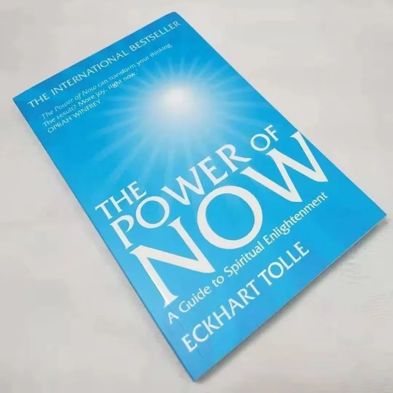 

Книга The Power of Now от Eckhart Sound, руководство по духовному просвещению, книга на английском языке, Молодежная книга для вдохновения успеха и мотивации