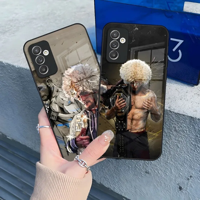 Custodia Per Telefono Khabib Nurmagomedov Per Samsung A80 A90 A13 A72 A71 A70 A54 A52 A51 A50 A42 A40 A34 A33 A32 A22 A21 A20 A14 A12 A10