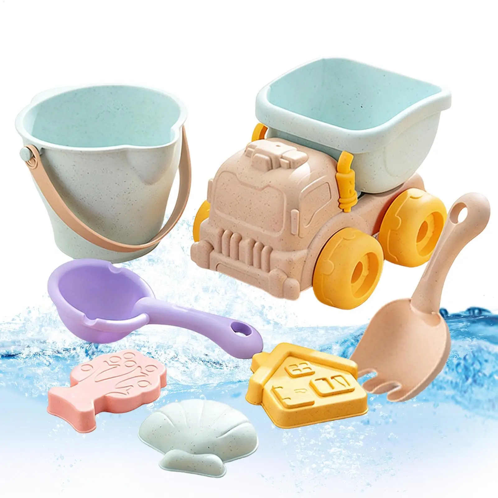Set giochi da spiaggia per bambini con secchiello e paletta_voghion.com