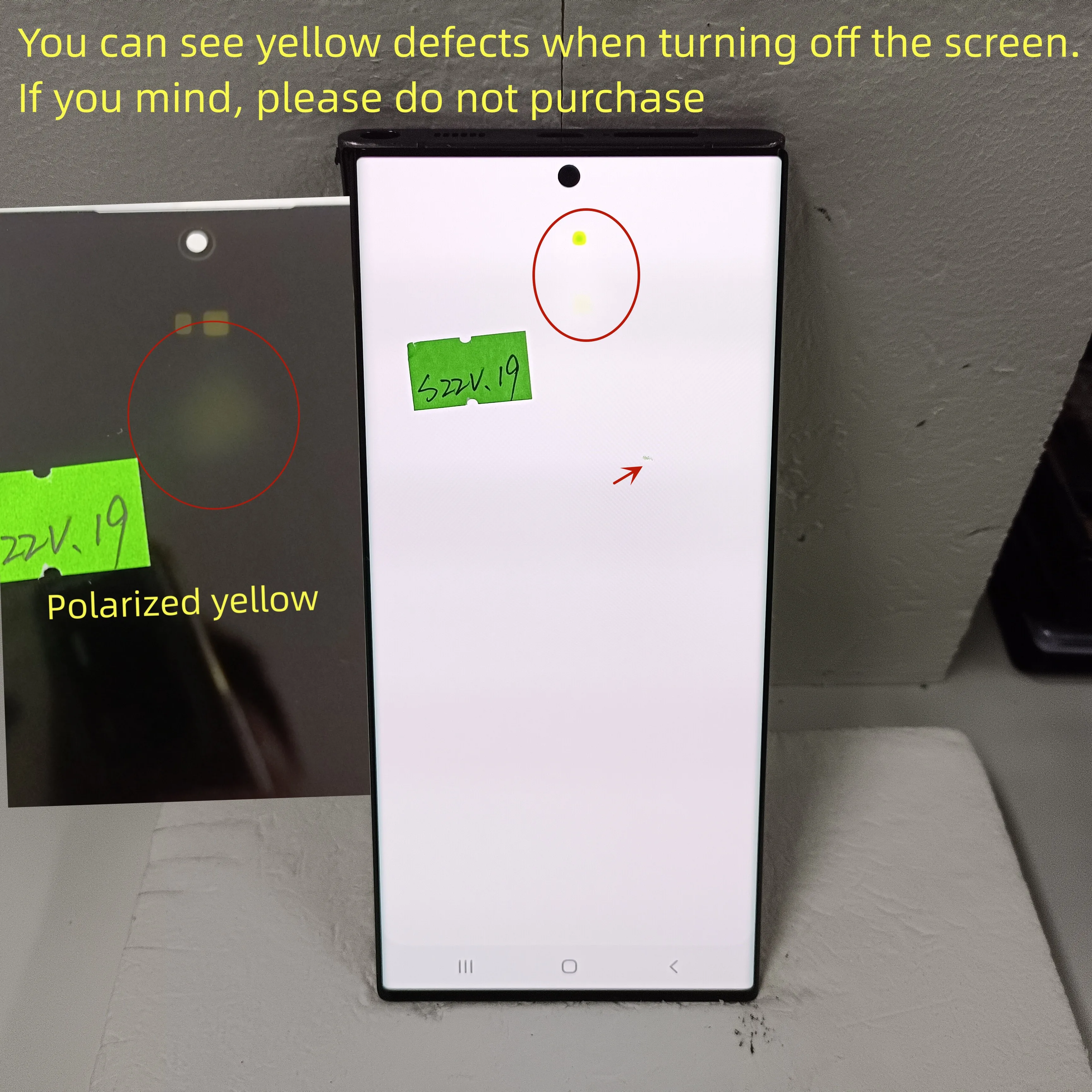 Ｚ S22 Ʈ LCD ġ ũ Ÿ S22 Ʈ 5G S908 S908B S908U  AMOLED  ÷, LCD  , 6.8 ġ
